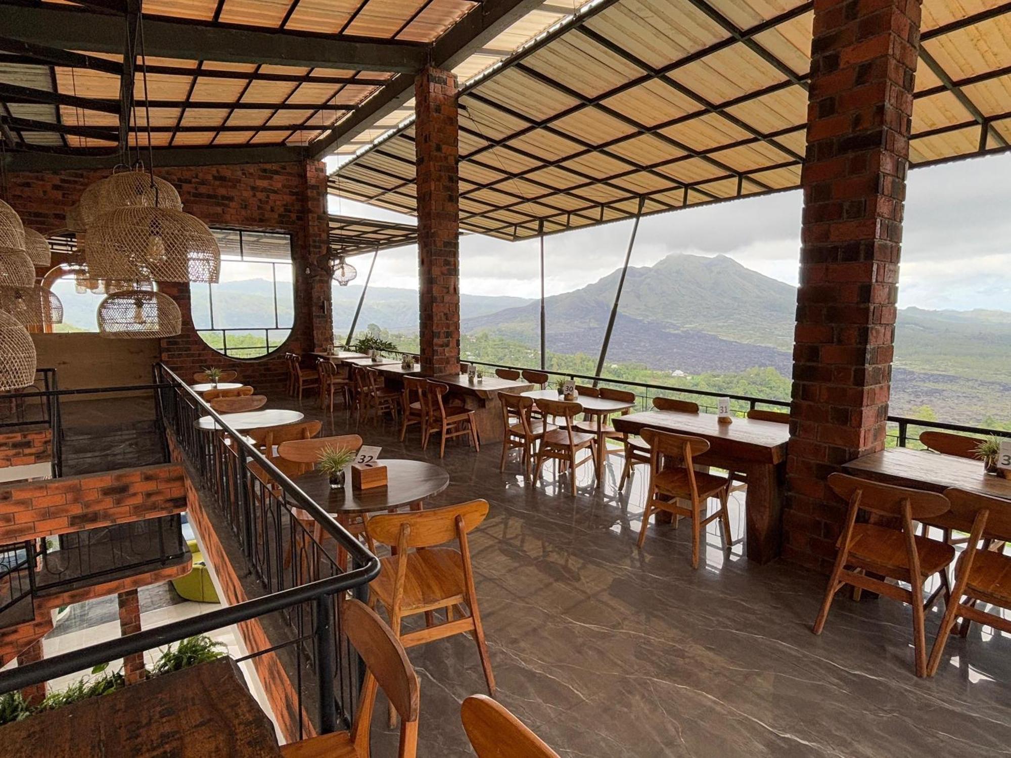 Caldera Hotel & Restaurant Kintamani Exterior foto